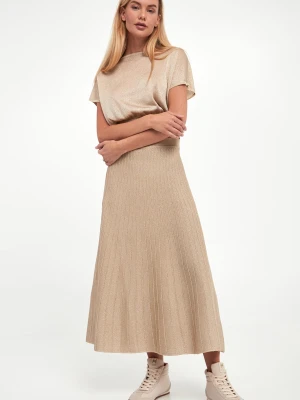 Spódnica lureksowa midi Crusca MARELLA