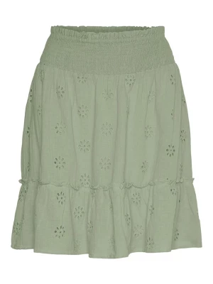 Vero Moda Spódnica "Maja" w kolorze zielonym rozmiar: XS