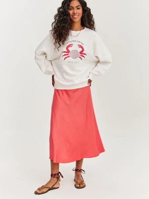 Spódnica midi Coral Sunset XS