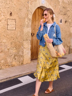 Spódnica midi Fleur Soleil XS