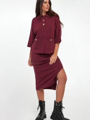 Spódnica midi JOSEPH RIBKOFF