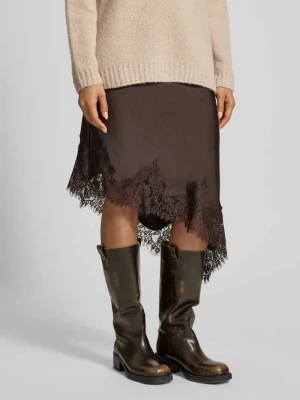 Spódnica midi o asymetrycznym designie NEO NOIR