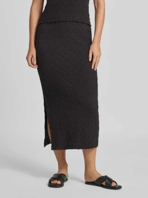 Spódnica midi o dopasowanym kroju z mieszanki bawełny Tom Tailor Denim