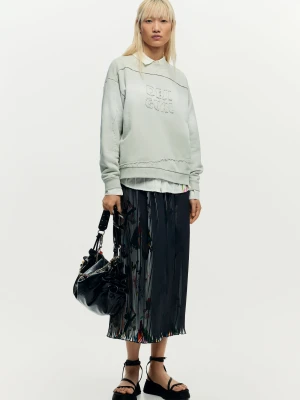 Spódnica midi o fakturze arty Desigual