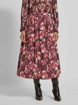 Spódnica midi o kroju regular fit o linii A Jake*s Collection