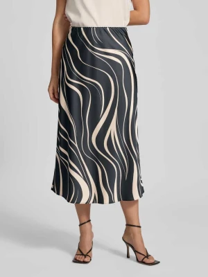 Spódnica midi o kroju regular fit z mieszanki wiskozy s.Oliver BLACK LABEL