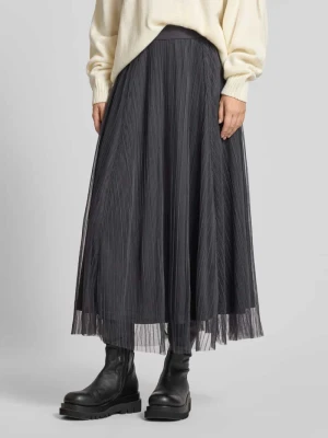 Spódnica midi o kroju regular fit z siateczki model ‘LAVINA’ Only