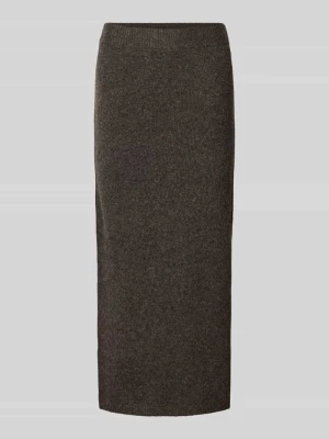 Spódnica midi o kroju slim fit z imitacji dzianiny model ‘Julienne’ LeGer by Lena Gercke