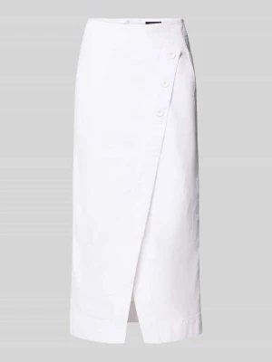 Spódnica midi o kroju straight fit w stylu denim Marc Cain