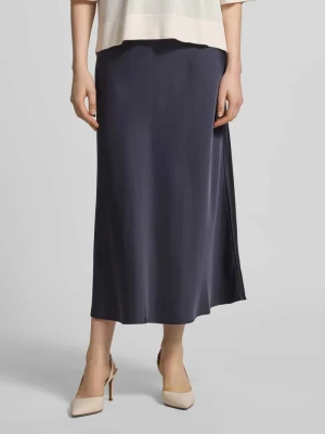 Spódnica midi o połyskującym designie comma