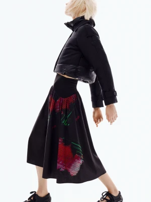 Spódnica midi pikselowa Desigual