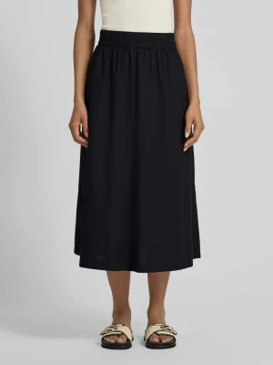 Spódnica midi rozkloszowana z czystej bawełny s.Oliver RED LABEL
