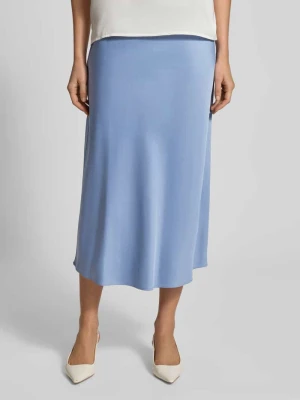 Spódnica midi rozkloszowana z mieszanki wiskozy s.Oliver BLACK LABEL