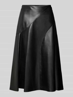 Spódnica midi rozkloszowana z zamkiem błyskawicznym model ‘VICENA’ Boss