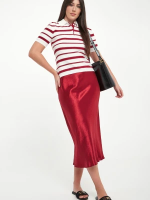 Spódnica midi satynowa Alessio MM