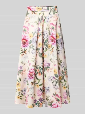 Spódnica midi w całościowa stylistyka z plisami Swing