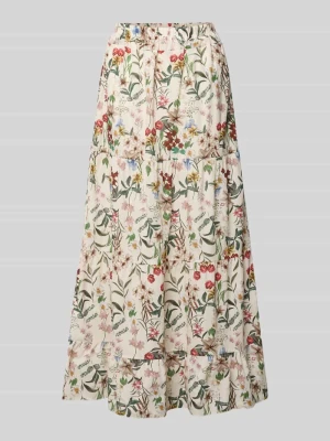 Spódnica midi w efekcie stopniowania model 'Ka44trinaa' ZABAIONE