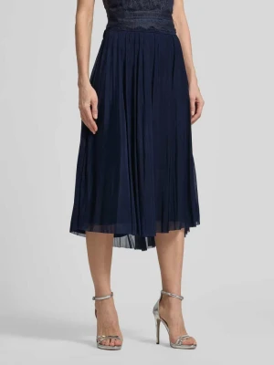 Spódnica midi w optyce plisowanej Model 'Astrid' GUIDO MARIA KRETSCHMER WOMAN