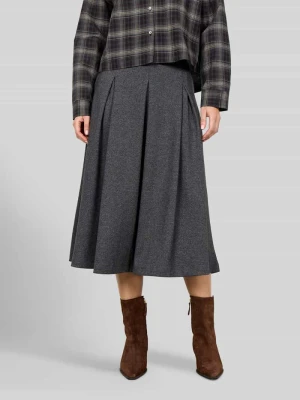 Spódnica midi w plisowanym stylu model 'SC-HEIKA 2' Soyaconcept Ciemnoszary
