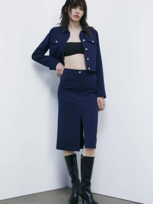 Spódnica midi w stylu dżinsowym PATRIZIA PEPE