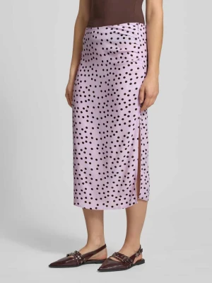 Spódnica midi we wzór na całej powierzchni model 'Fleur' LeGer by Lena Gercke