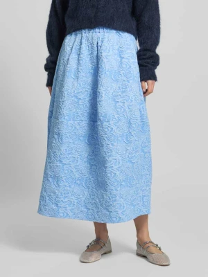 Spódnica midi we wzór na całej powierzchni model 'ROSIE' Copenhagen Muse