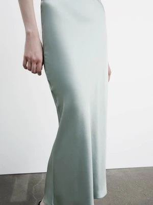 Spódnica midi z atłasu PATRIZIA PEPE