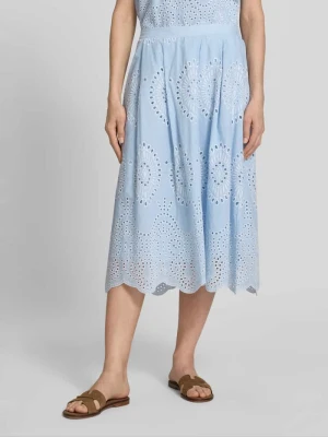 spódnica midi z ażurową koronką MORE & MORE