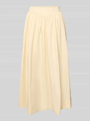 Spódnica midi z bocznym zamkiem błyskawicznym model 'SALLY' Topshop