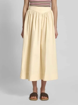 Spódnica midi z bocznym zamkiem błyskawicznym model 'SALLY' Topshop