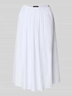 spódnica midi z bocznym zamkiem błyskawicznym Oui