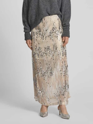 Spódnica midi z cekinami model ‘MAULINA’ Ichi