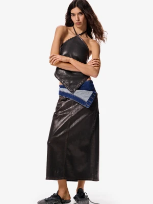 spódnica midi z denimu Masha Popova Desigual