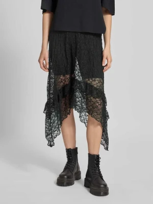 Spódnica midi z efektem podpalenia model ‘LACEY’ Noisy May
