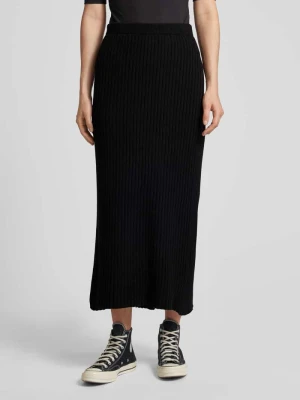 Spódnica midi z efektem prążkowania Smith and Soul