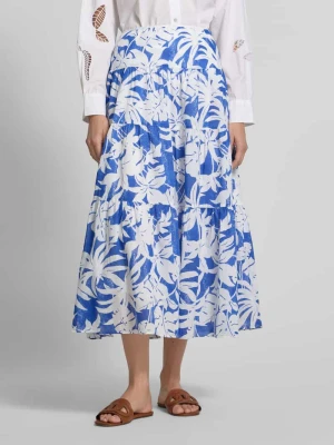 Spódnica midi z efektem stopniowania model ‘PAULDINA’ Lauren Ralph Lauren