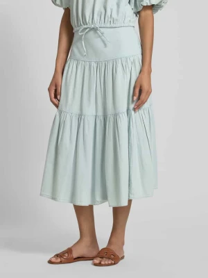 Spódnica midi z efektem stopniowania model ‘TAYVRETTE’ Lauren Ralph Lauren