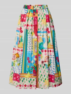 spódnica midi z elastycznym pasem Christian Berg Woman Selection