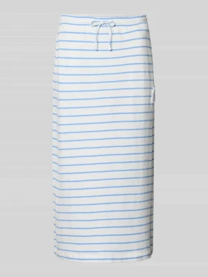 spódnica midi z elastycznym pasem i naszywką z logo Smith and Soul