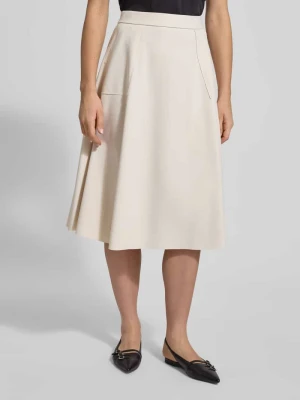 Spódnica midi z elastycznym pasem model ‘FENJA’ RAFFAELLO ROSSI
