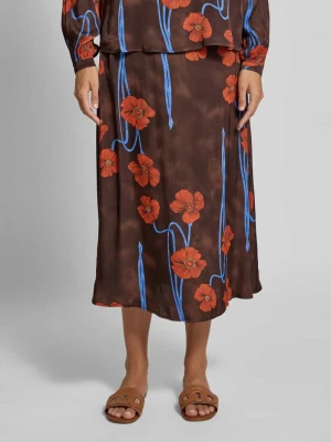 Spódnica midi z elastycznym pasem MORE & MORE