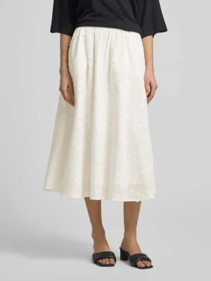 spódnica midi z haftami milano italy