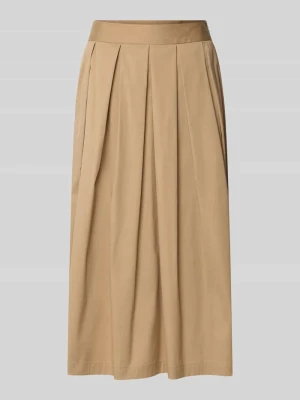 Spódnica midi z kieszeniami w szwach model 'KYLIE' 0039 italy