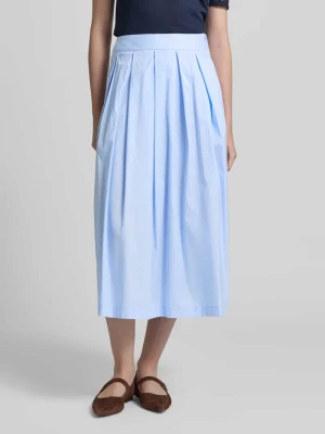 Spódnica midi z kieszeniami w szwach model 'KYLIE' 0039 italy