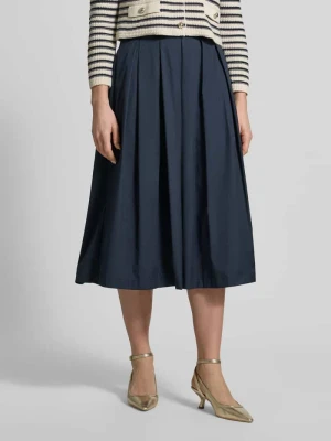 Spódnica midi z kieszeniami w szwach model 'KYLIE' 0039 italy