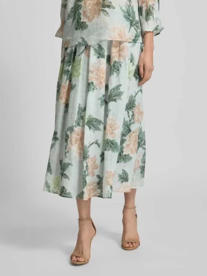 Spódnica midi z kontrafałdami LUISA CERANO