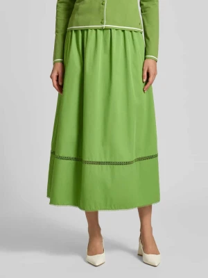 spódnica midi z koronką szydełkową Marc Cain