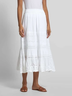 Spódnica midi z koronką szydełkową model ‘BINCA’ Polo Ralph Lauren