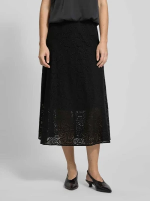 Spódnica midi z koronki model ‘EXPLORE’ comma