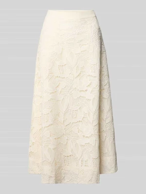 spódnica midi z koronki o linii a Oui